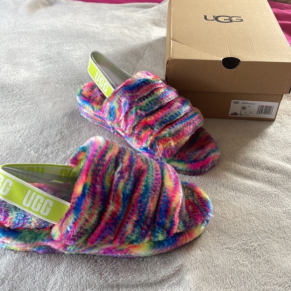 Ugg fluff pixelate slide - Picture 2 of 6